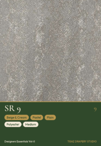 Vol II SR-09 Beige & Cream Pastel Plain