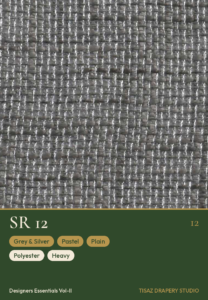 Vol II SR-12 Grey & Silver Pastel Plain