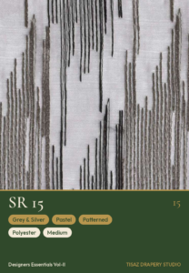 Vol II SR-15 Grey & Silver Pastel Patterned
