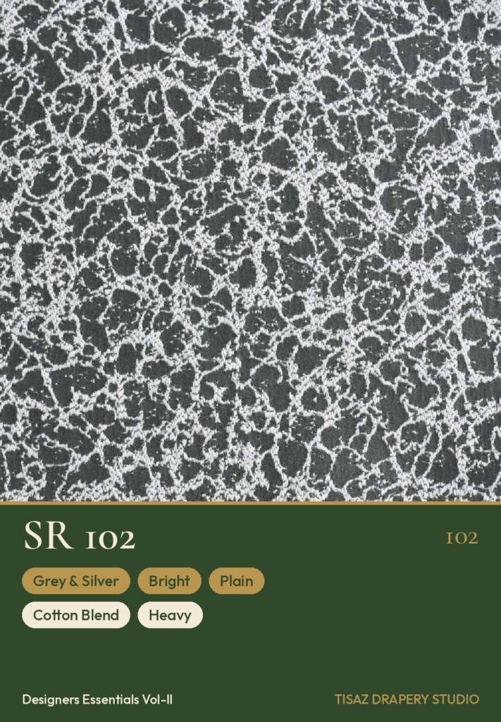 Vol II SR-102 Grey & Silver Bright Plain