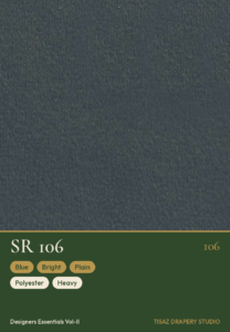 Vol II SR-106 Blue Bright Plain