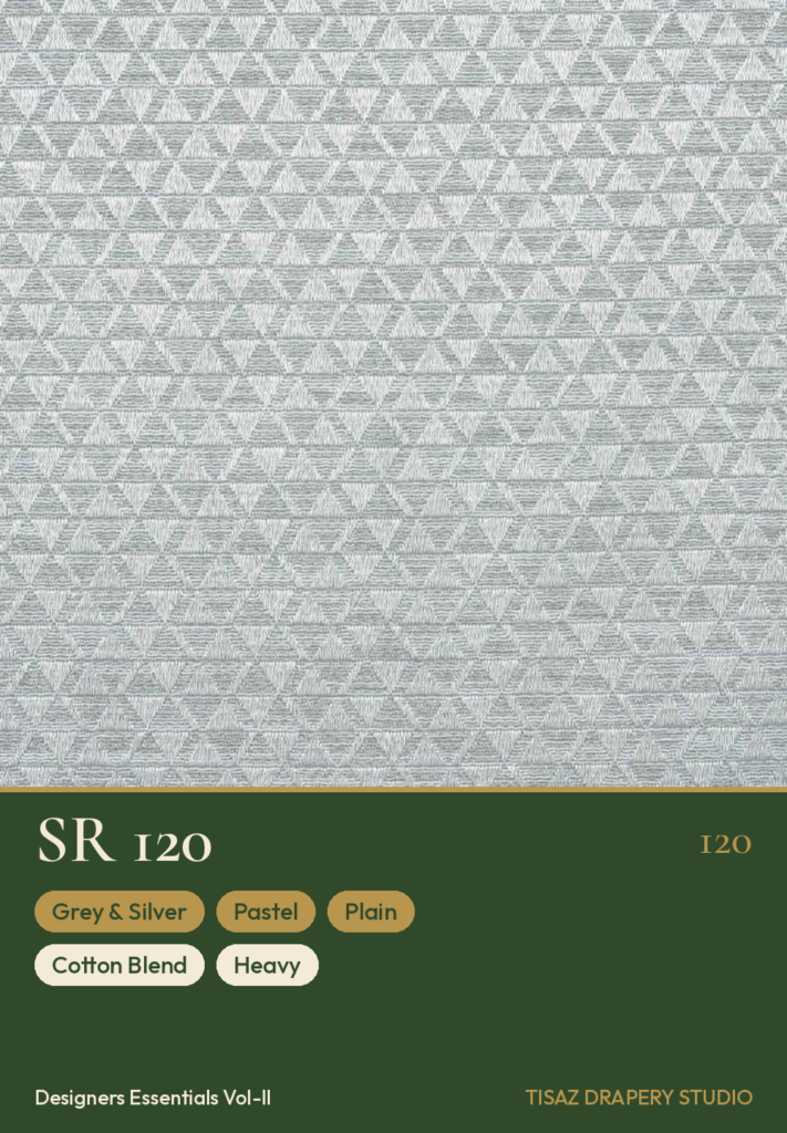 Vol II SR-120 Grey & Silver Pastel Plain