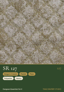 Vol II SR-127 Beige & Cream Pastel Plain