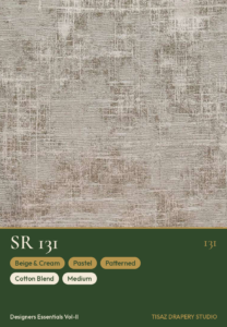 Vol II SR-131 Beige & Cream Pastel Patterned