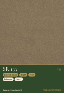 Vol II SR-133 Brown & Taupe Bright Plain
