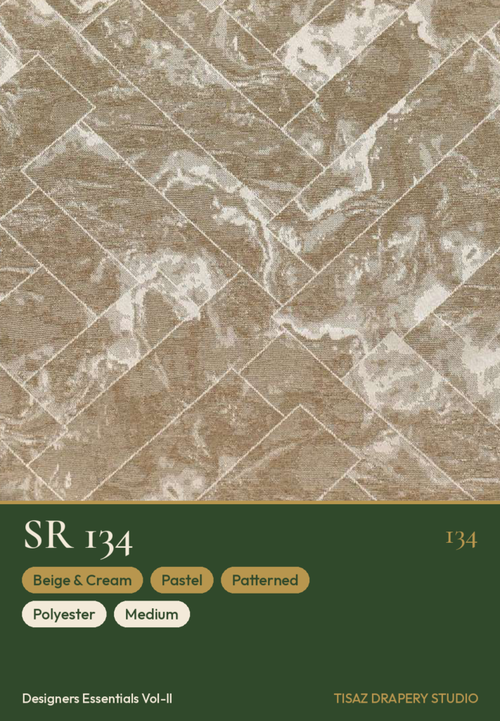 Vol II SR-134 Beige & Cream Pastel Patterned