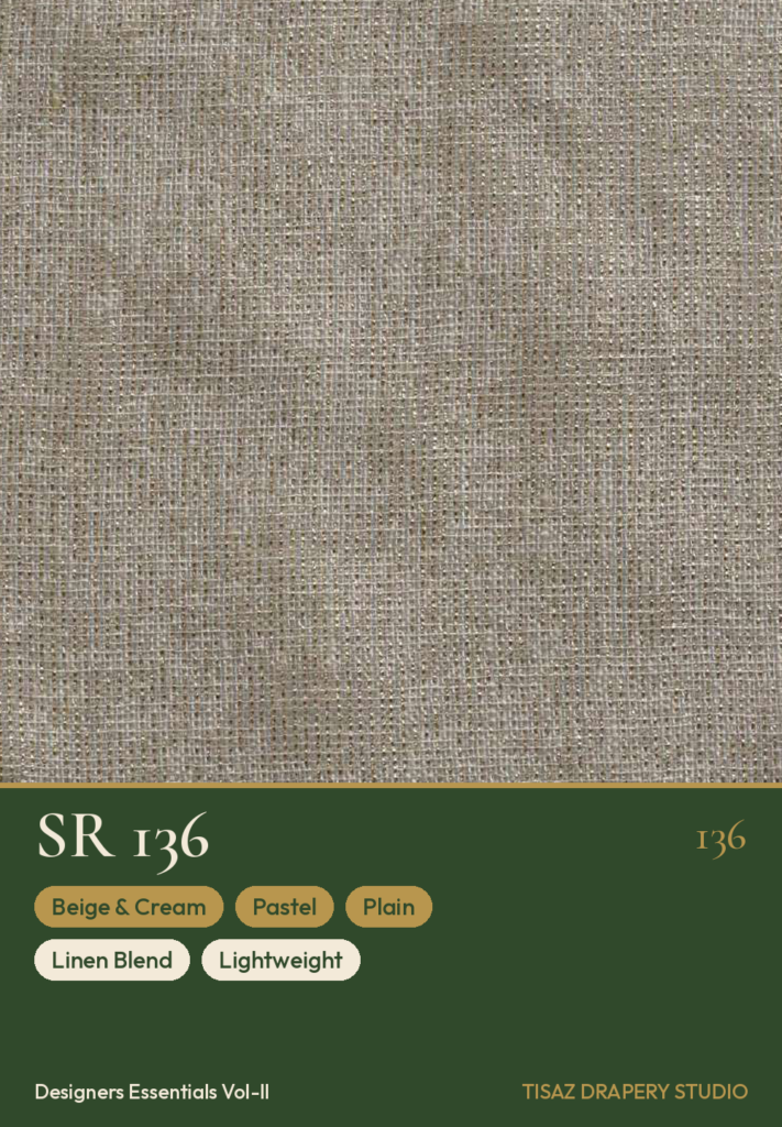 Vol II SR-136 Beige & Cream Pastel Plain