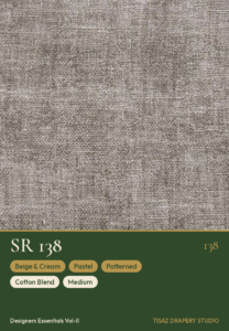 Vol II SR-138 Beige & Cream Pastel Patterned