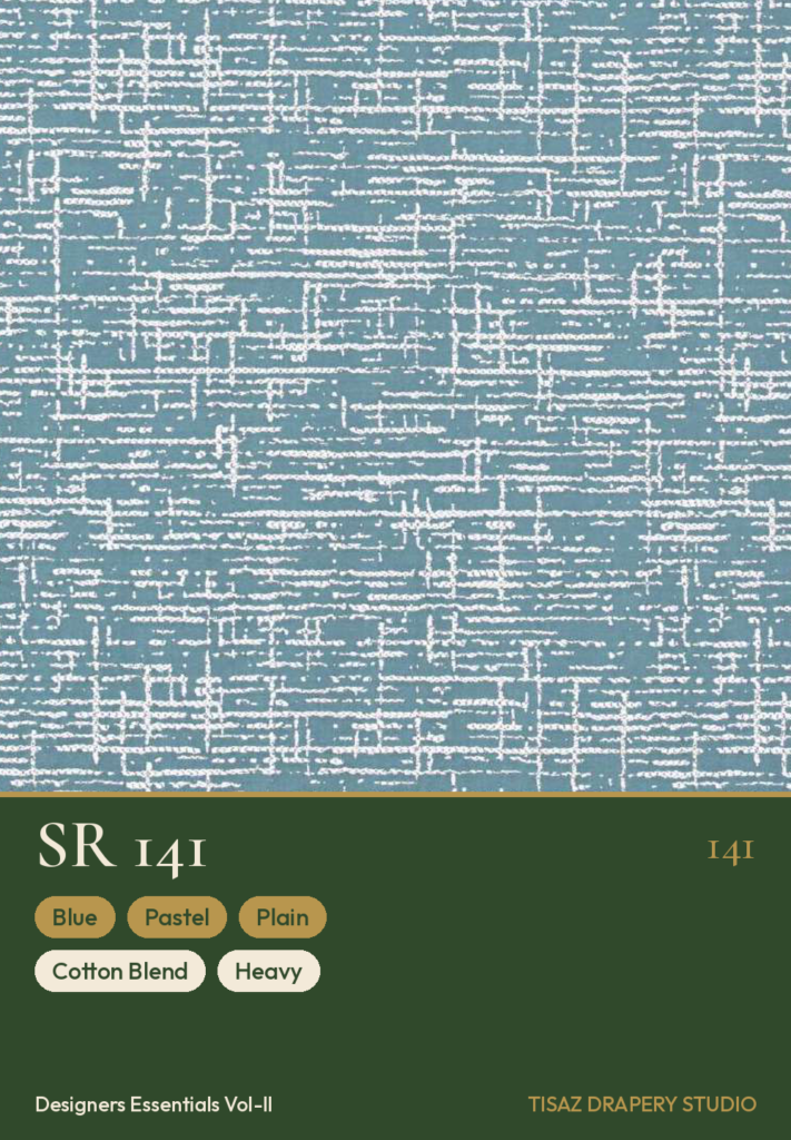 Vol II SR-141 Blue Pastel Plain