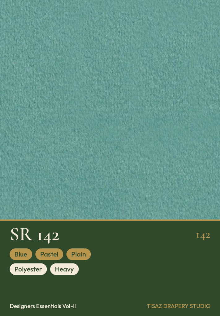 Vol II SR-142 Blue Pastel Plain