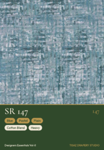 Vol II SR-147 Blue Pastel Plain