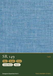 Vol II SR-149 Blue Bright Plain